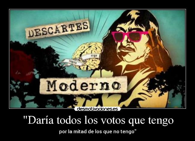 carteles descartes desmotivaciones