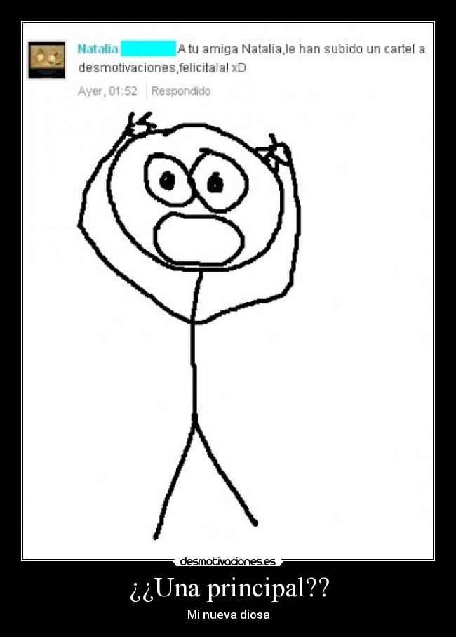 ¿¿Una principal?? -