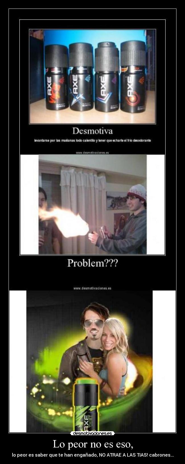 Lo peor no es eso, - 