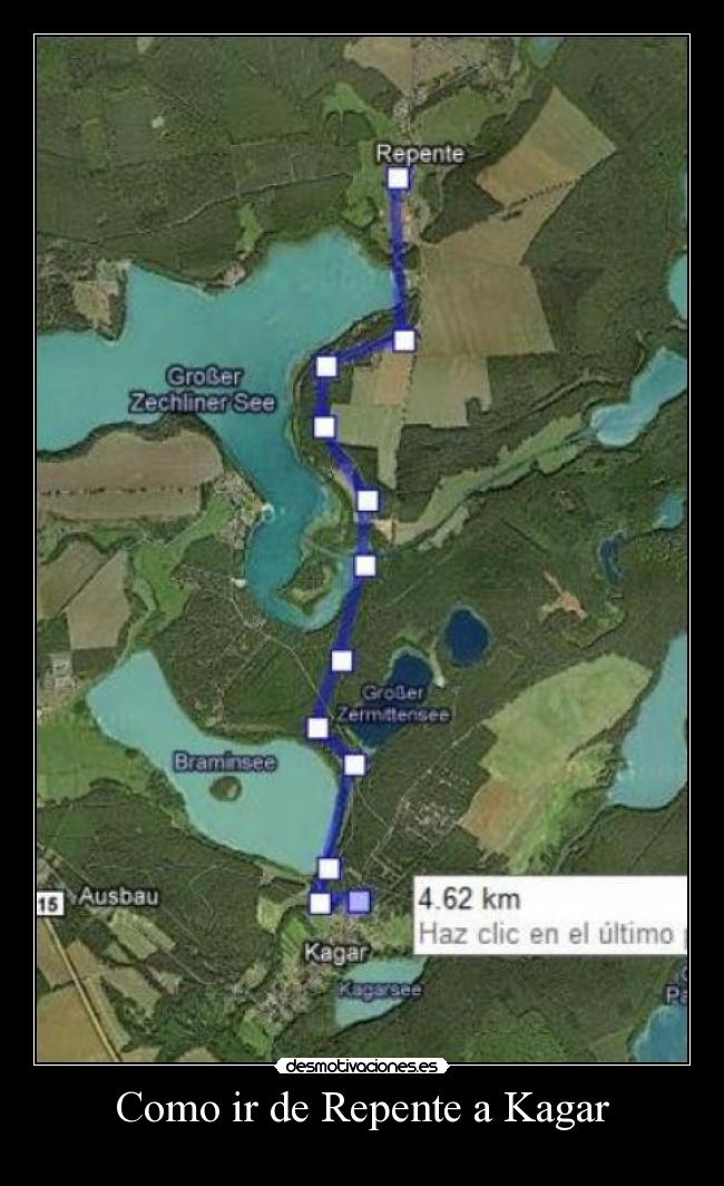 Como ir de Repente a Kagar - 