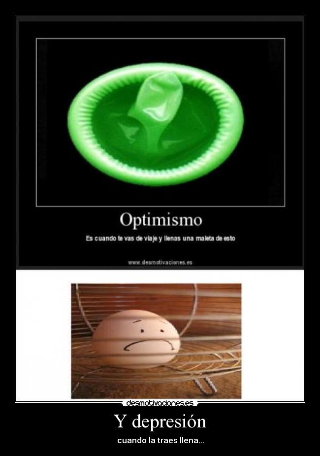 Y depresión -