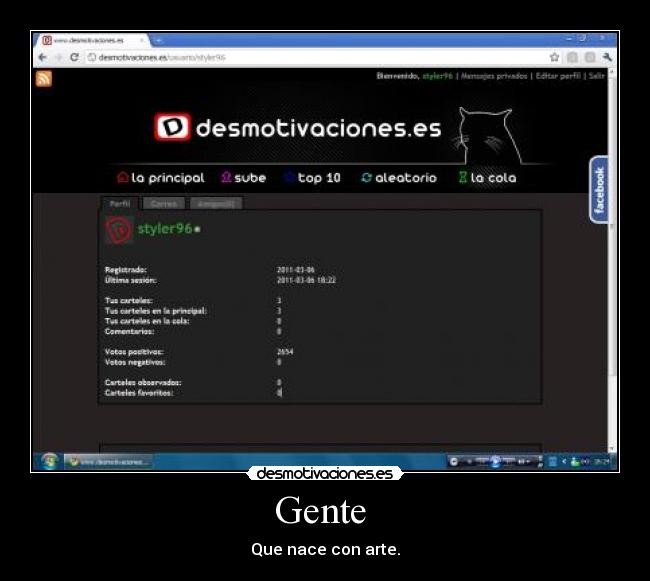 carteles gente que nace con arte desmotivaciones