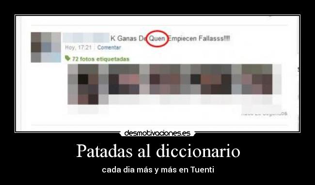 Patadas al diccionario -