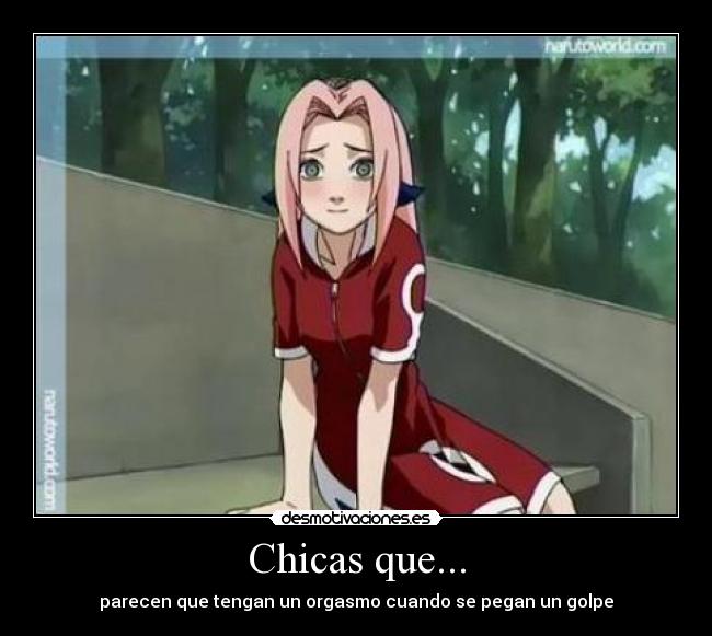 Chicas que... - parecen que tengan un orgasmo cuando se pegan un golpe