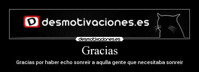 Gracias -