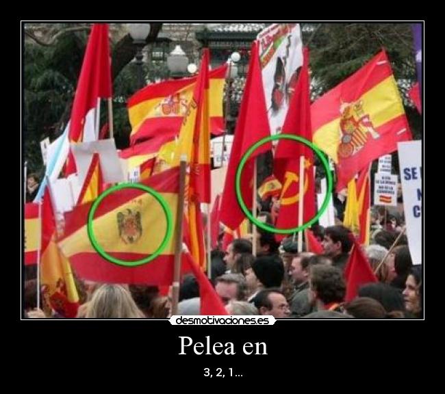 Pelea en - 3, 2, 1...