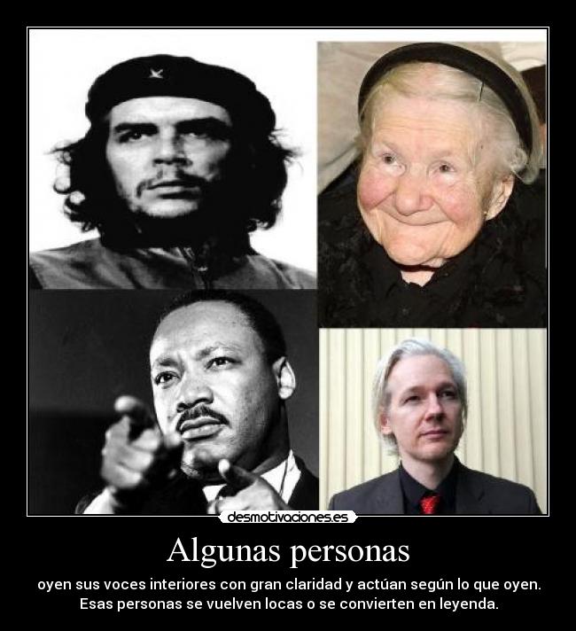 Algunas personas -