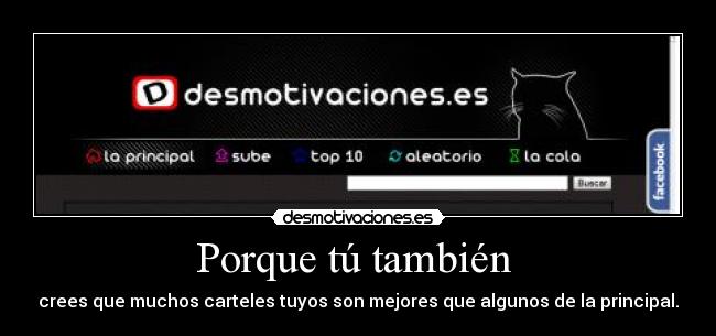 Porque tú también -