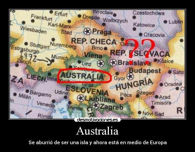 carteles europa australia error mapa atlas desmotivaciones