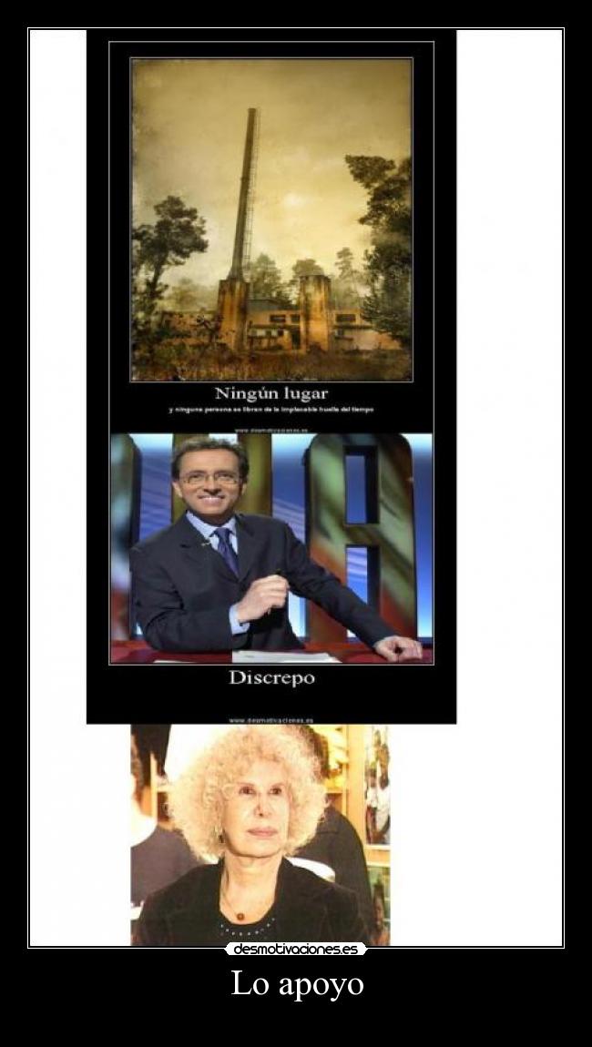 Lo apoyo -