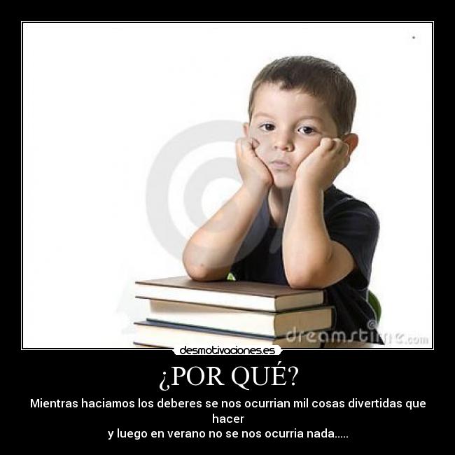¿POR QUÉ? - 