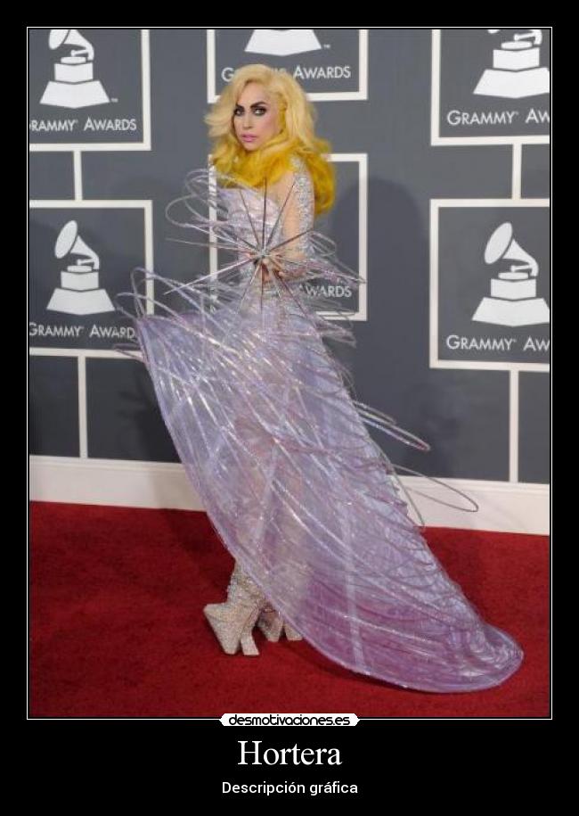 Hortera - Descripción gráfica