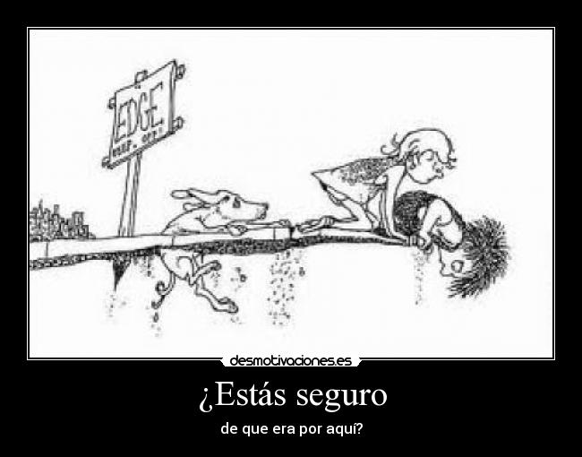 ¿Estás seguro - 