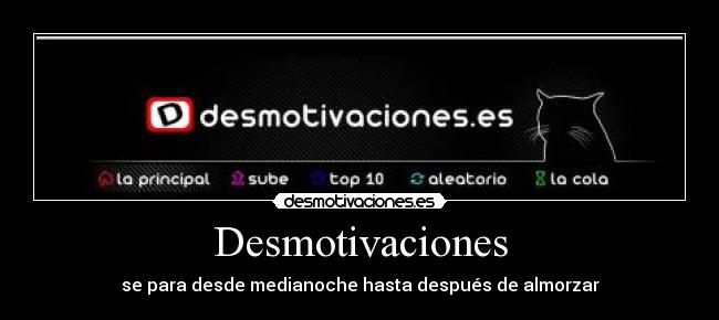 Desmotivaciones -