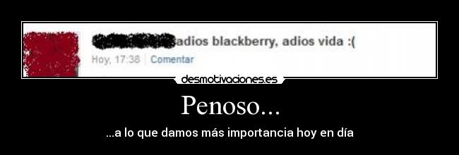 Penoso... -