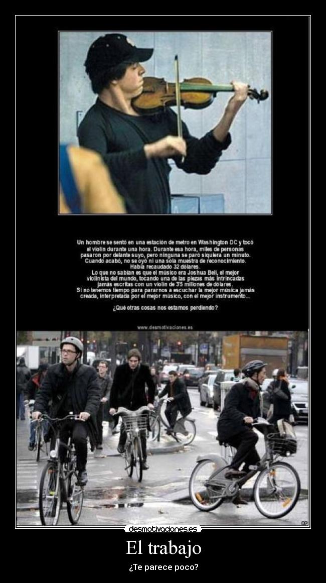 El trabajo - 