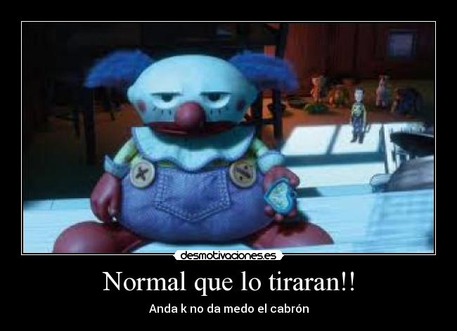 Normal que lo tiraran!! - Anda k no da medo el cabrón