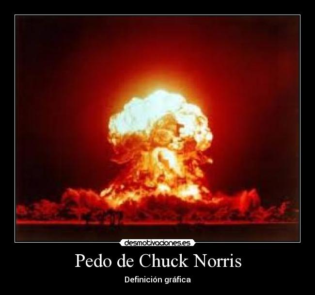 Pedo de Chuck Norris - Definición gráfica