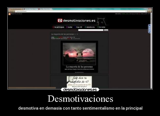 carteles desmotivaciones sentimentalismo desmotivaciones