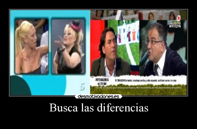 Busca las diferencias - 