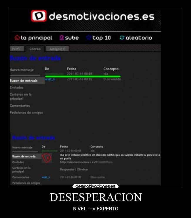 DESESPERACION - 