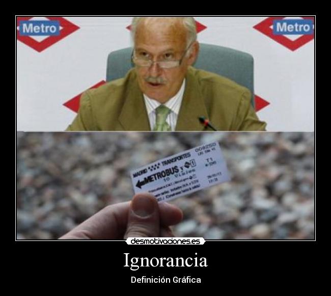 Ignorancia -