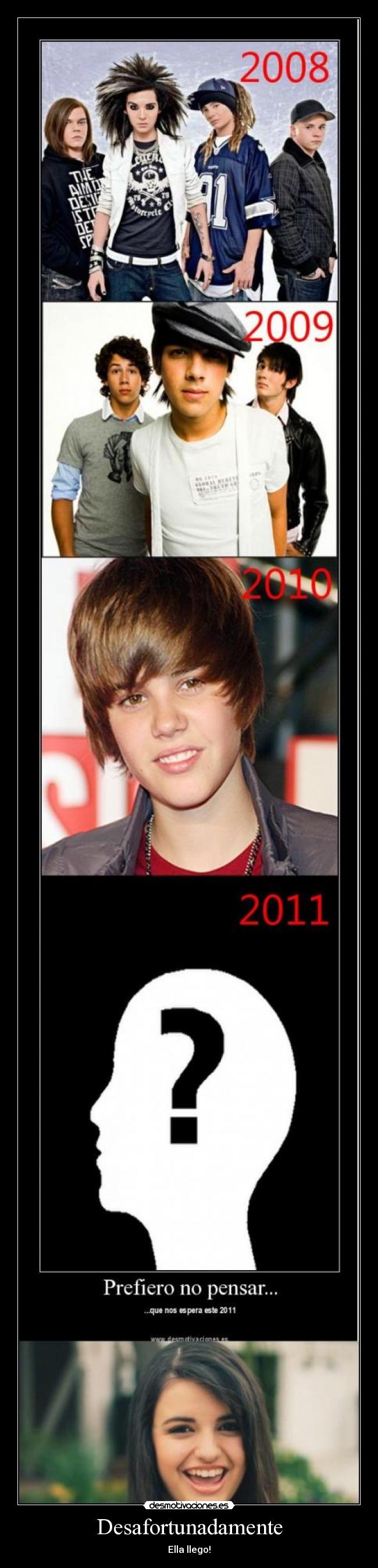 Desafortunadamente - Ella llego!