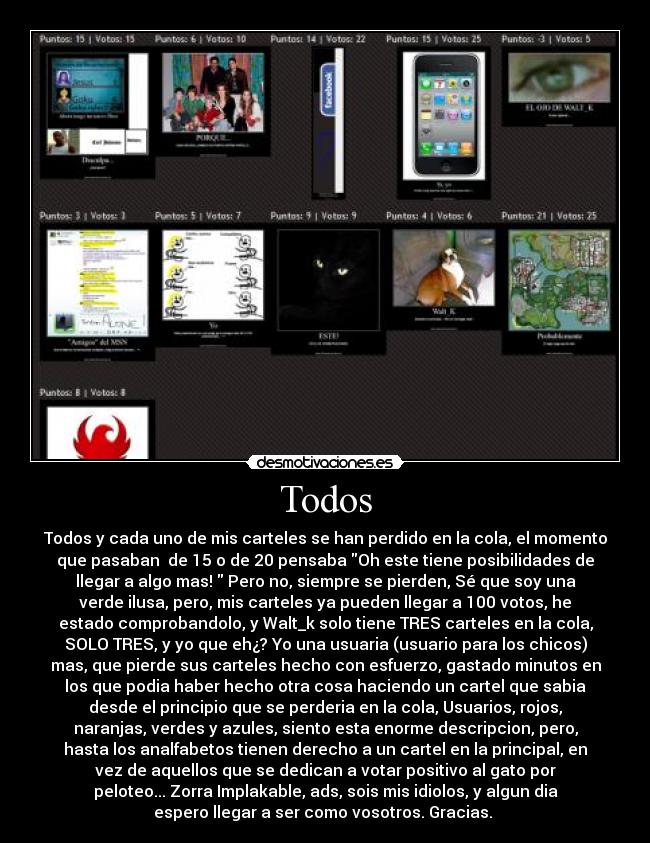 carteles etiquetas desmotivaciones