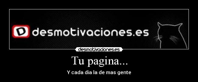 Tu pagina... -