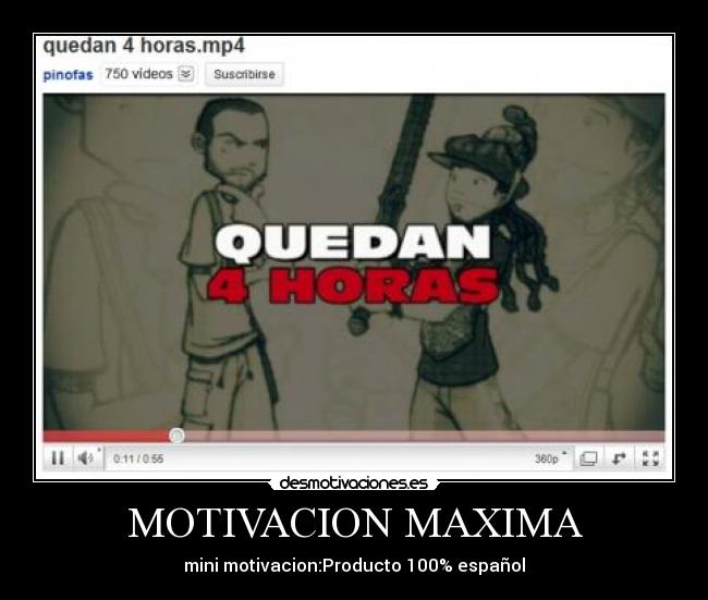 MOTIVACION MAXIMA - mini motivacion:Producto 100% español