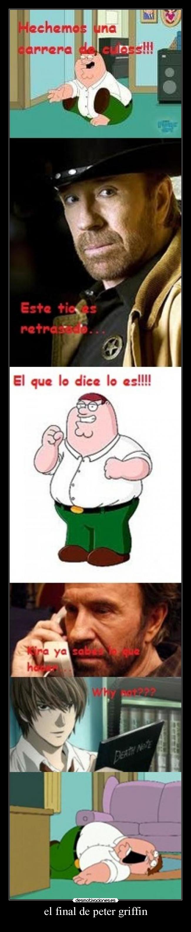 el final de peter griffin - 