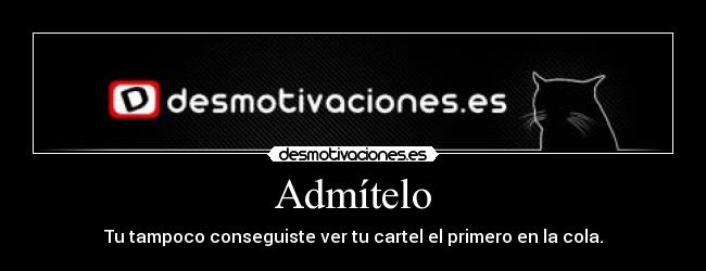 Admítelo -