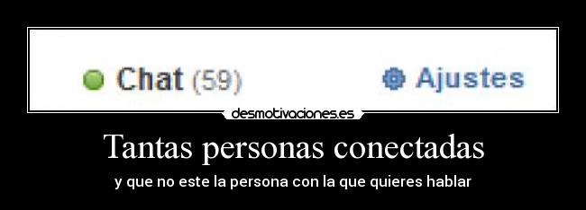 Tantas personas conectadas - 