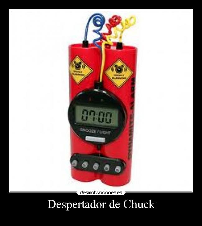 Despertador de Chuck -