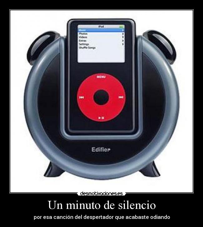 carteles silencio minuto silencio desmotivaciones