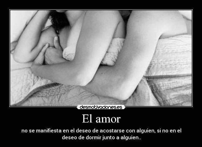 El amor -