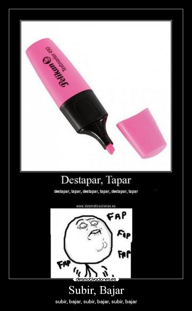 Subir, Bajar -