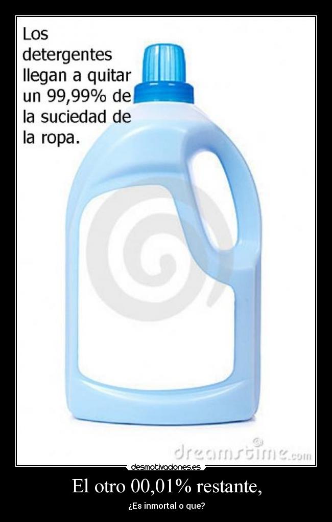 El otro 00,01% restante, - 