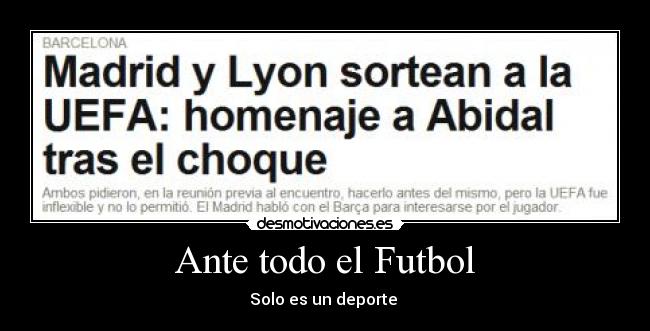 Ante todo el Futbol - 