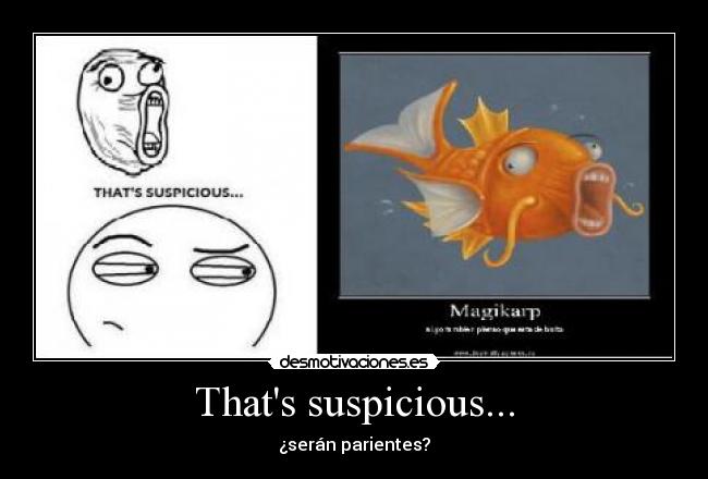 Thats suspicious... -