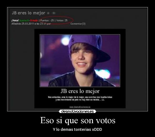 Eso si que son votos -