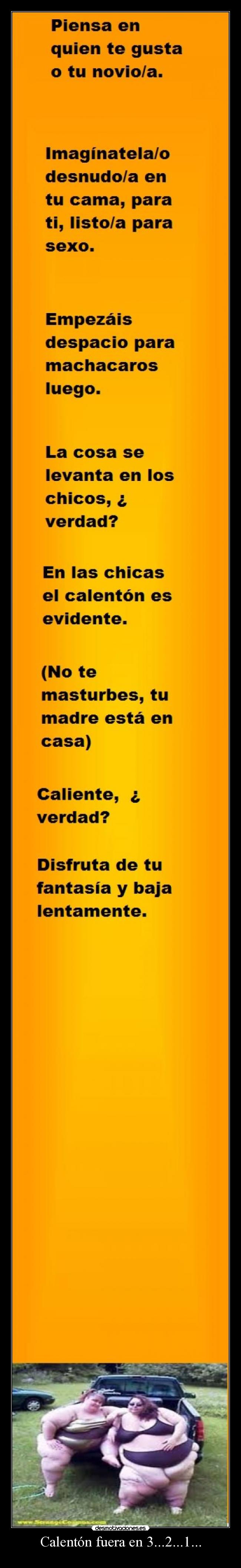 Calentón fuera en 3...2...1... - 
