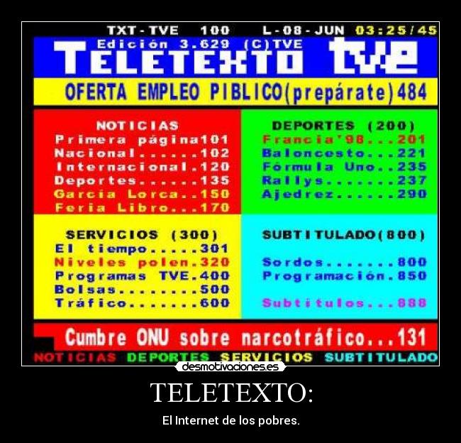 TELETEXTO: -