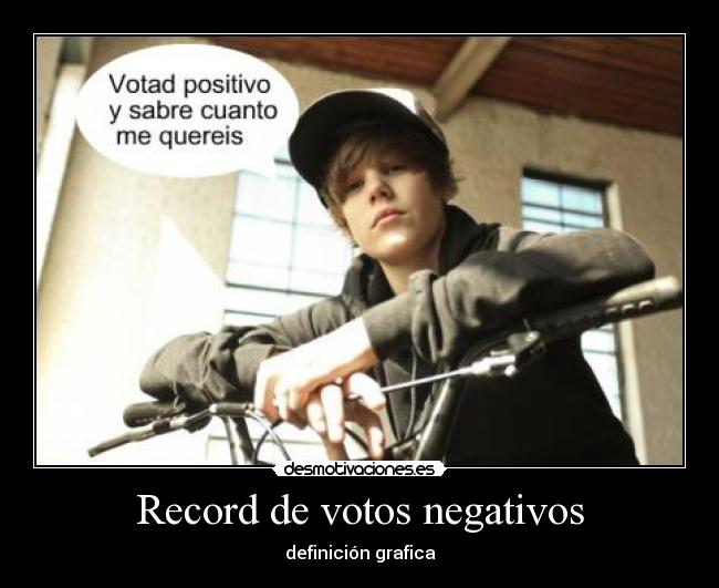 Record de votos negativos -