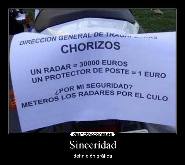 Sinceridad - 