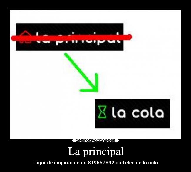La principal - 