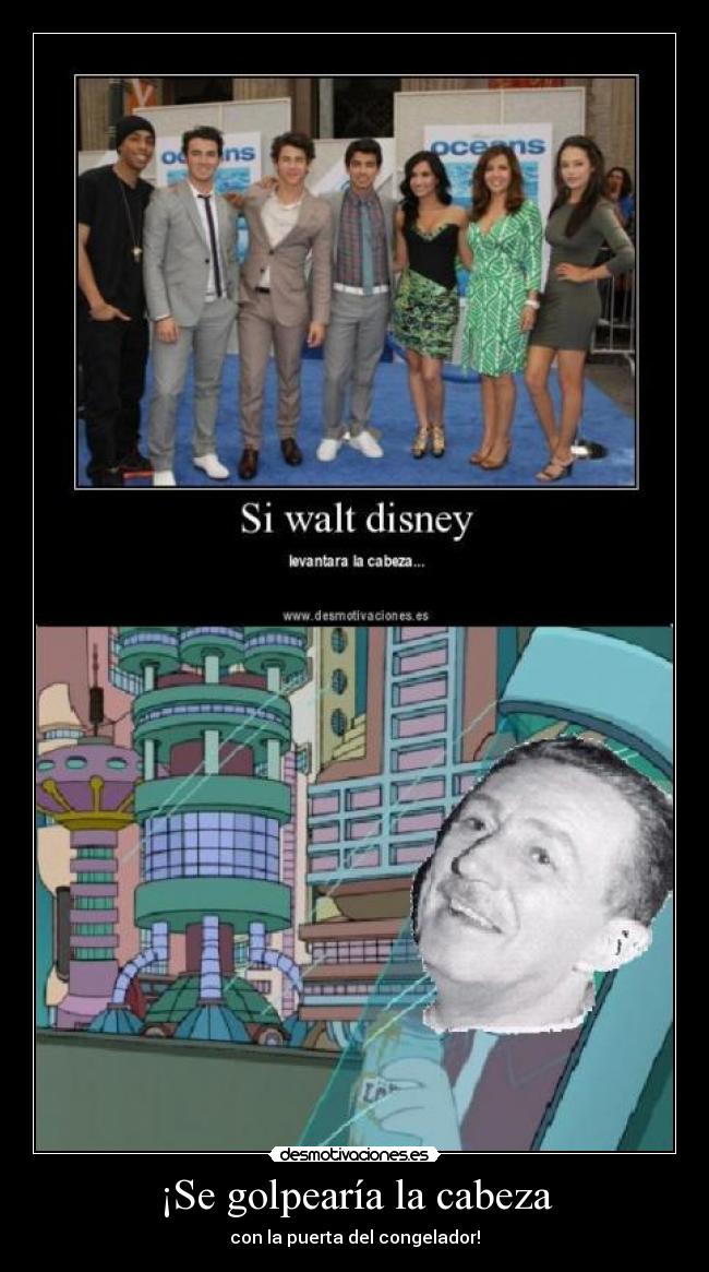 ¡Se golpearía la cabeza -