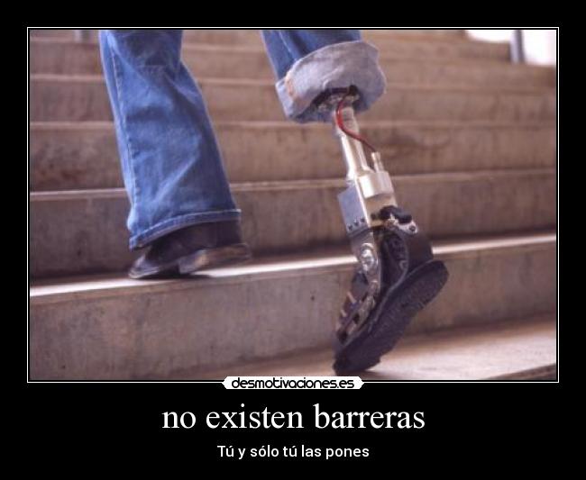 no existen barreras - 