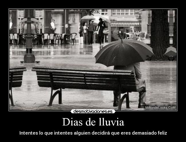 Dias de lluvia -