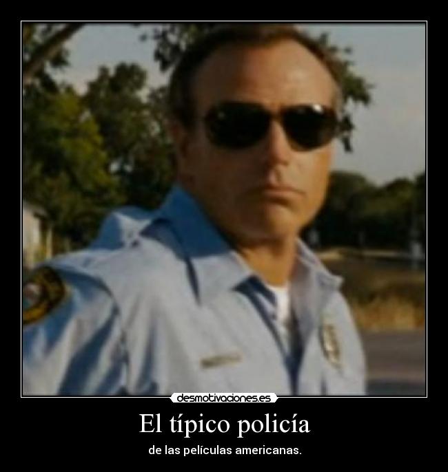 El típico policía - 